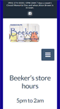 Mobile Screenshot of beekersmemphis.com